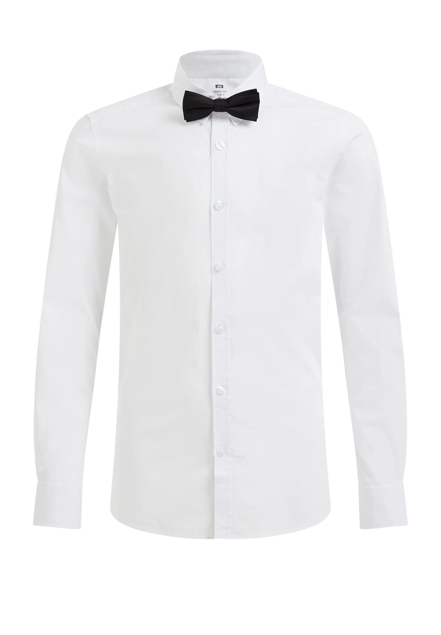 WE FASHION Met Vlinderdas - Overhemd - White - Afbeelding 4