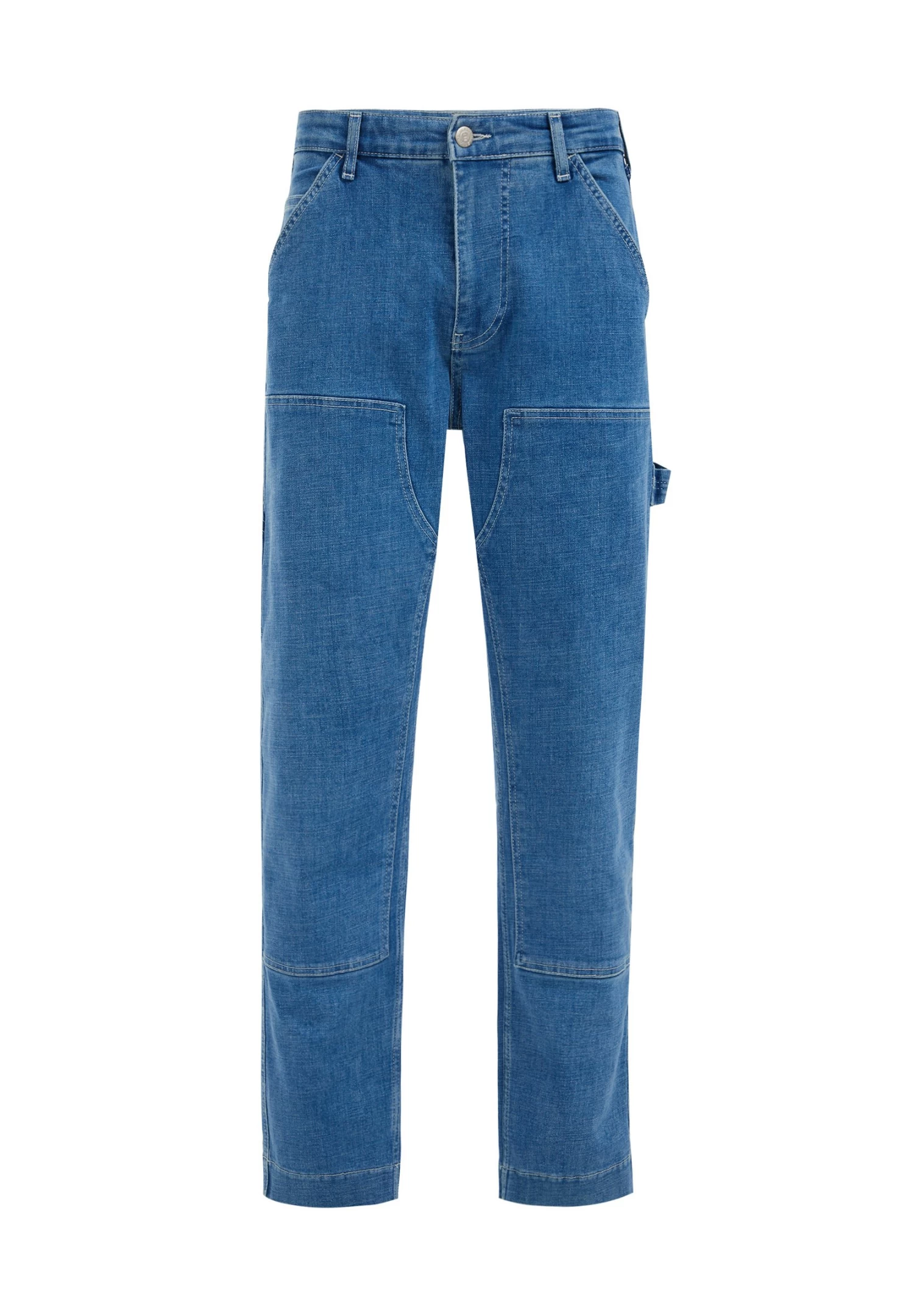 WE FASHION Met Comfort-Stretch - Straight Leg Jeans - Blue - Afbeelding 6