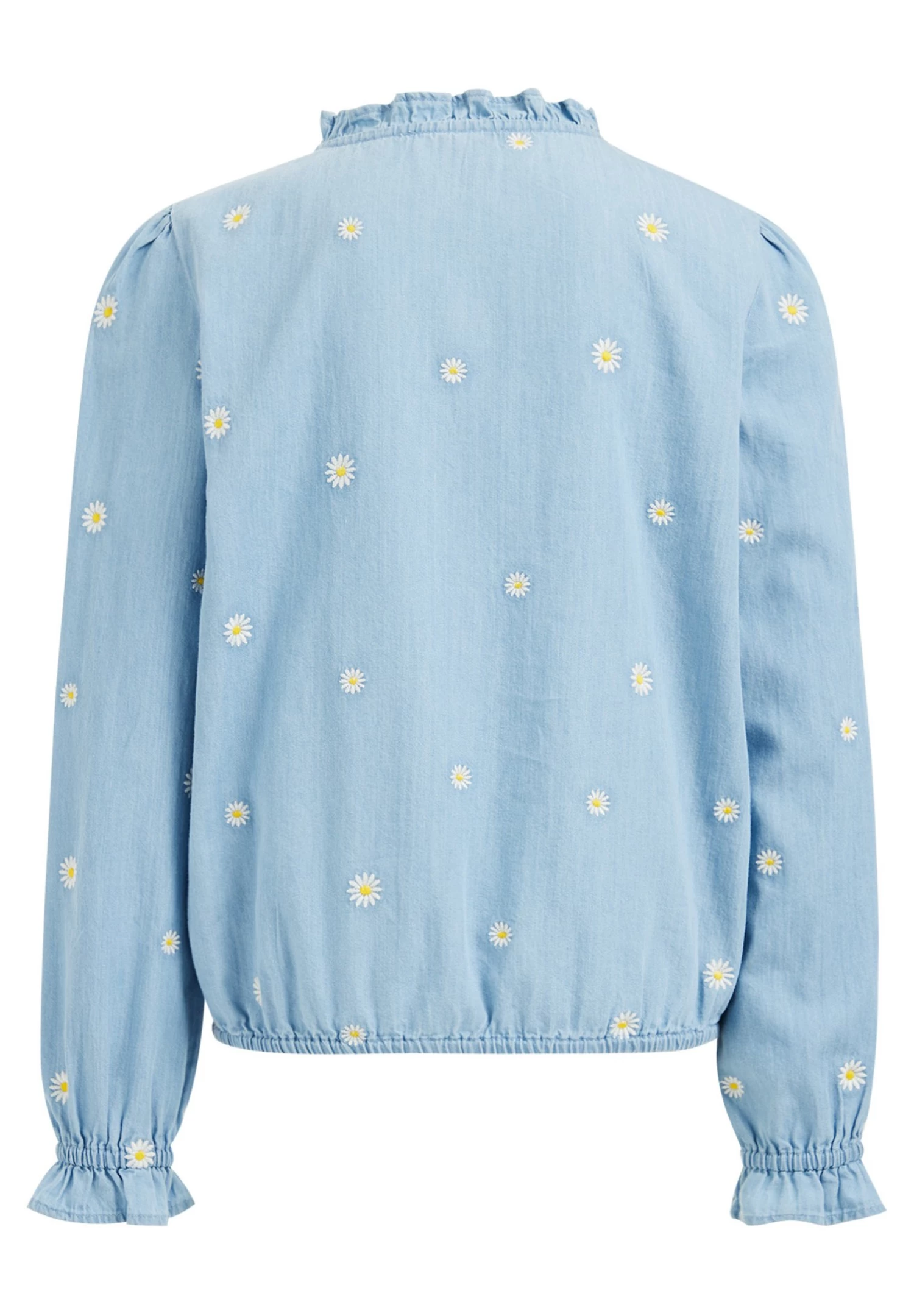 WE FASHION Met Embroideries - Blouse - Blue - Afbeelding 5