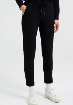 WE FASHION Slim Fit - Trainingsbroek - Black