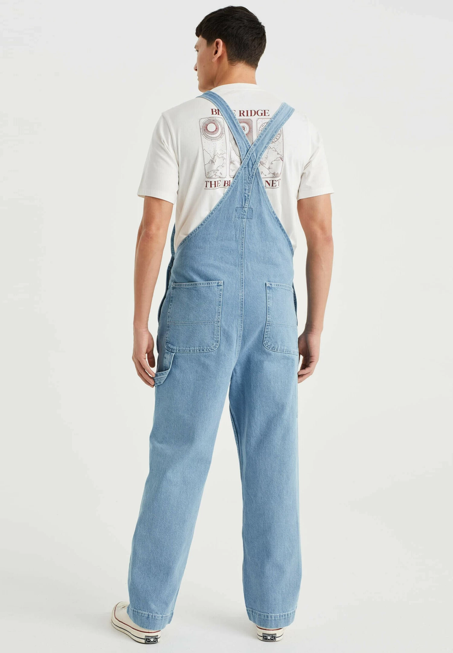 WE FASHION Tuinbroek - Blue - Afbeelding 2