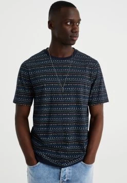 WE FASHION Met Dessin - T-Shirt Print - Blue