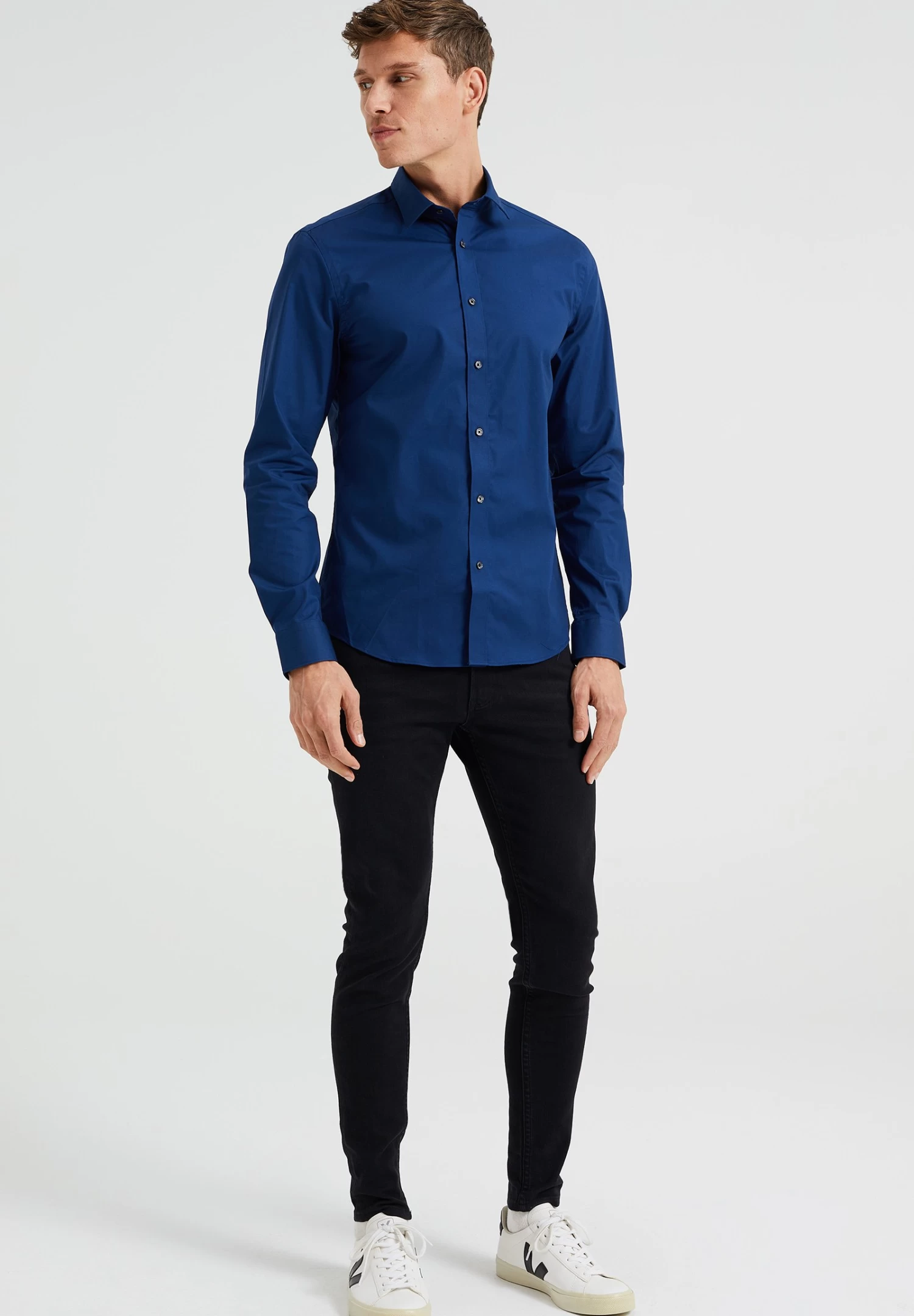 WE FASHION Overhemd - Bright Blue - Afbeelding 10