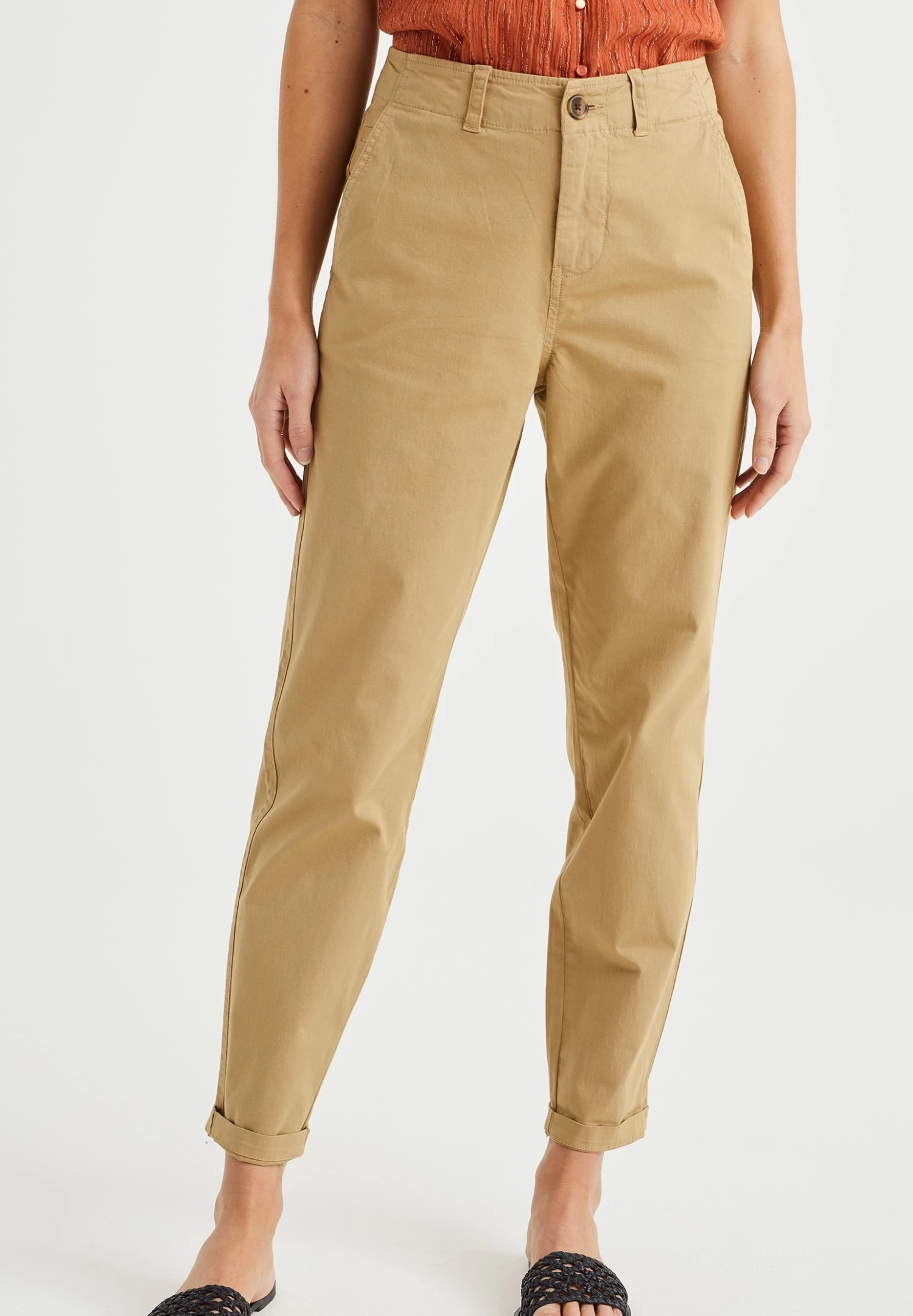 WE FASHION Regular Fit- Chino - Beige