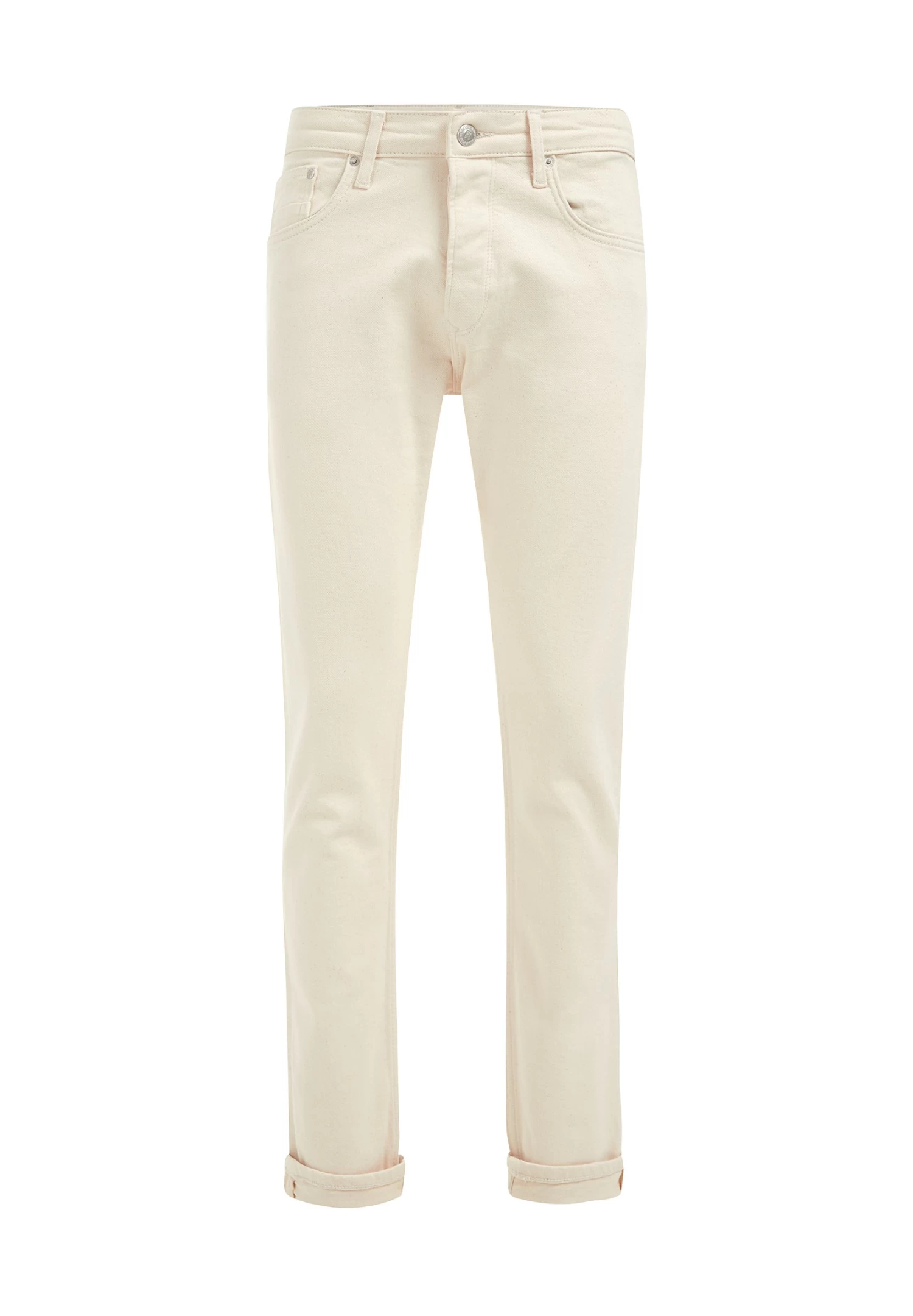 WE FASHION Met Stretch - Slim Fit Jeans - White - Afbeelding 5