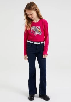 WE FASHION Blue Ridge - Flared Jeans - Blue