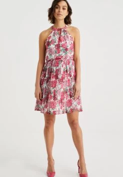 WE FASHION Dames Jurk Met Structuur - Jurk - White