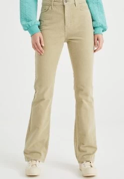 WE FASHION Flared Jeans - Green