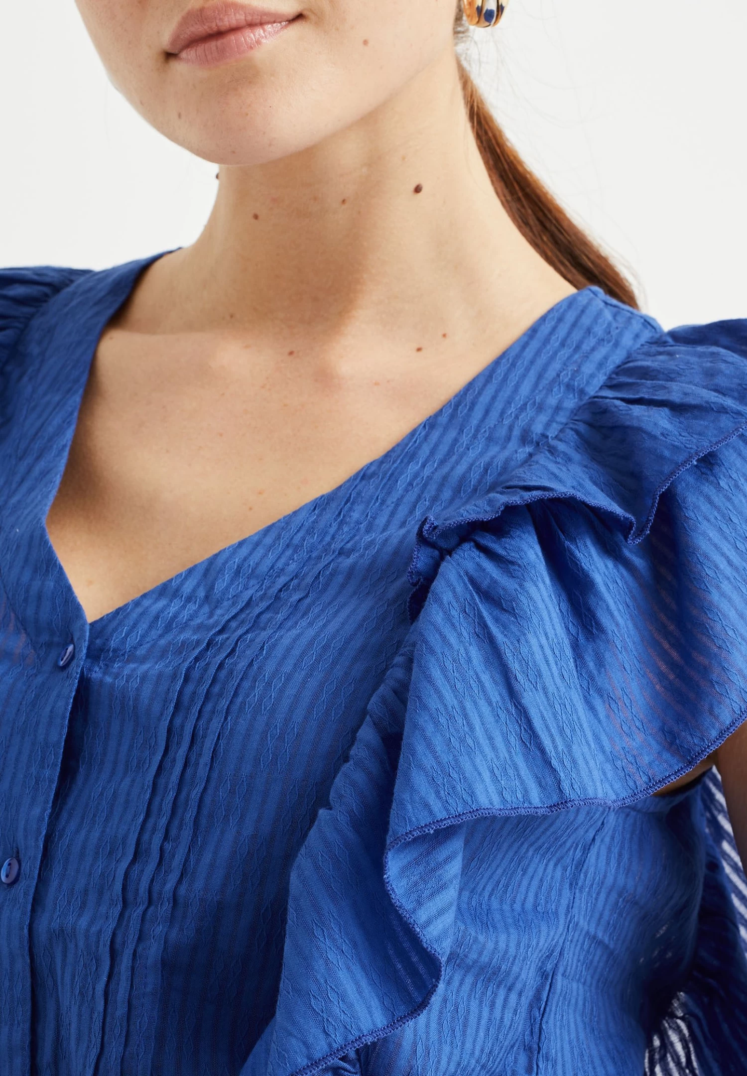 WE FASHION Met Dessin - Blouse - Blue - Afbeelding 4