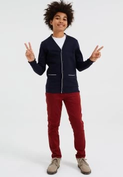 WE FASHION Met Structuur - Vest - Blue