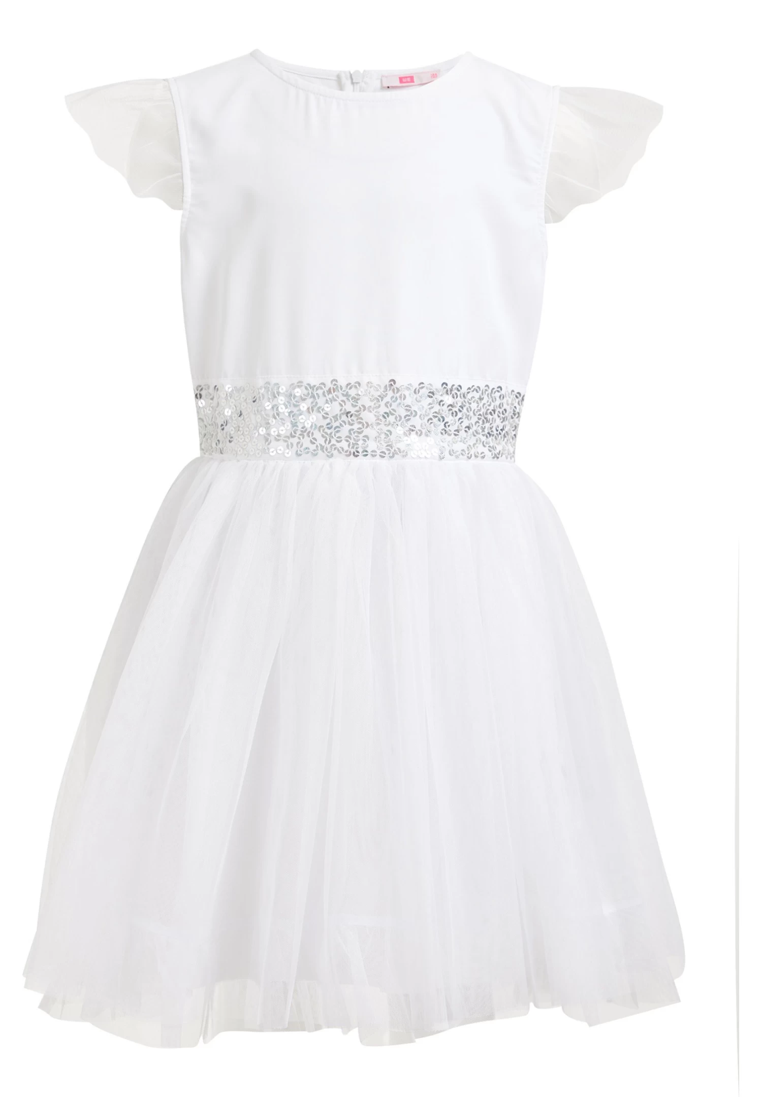 WE FASHION Met Pailletten - Cocktailjurk - White - Afbeelding 4