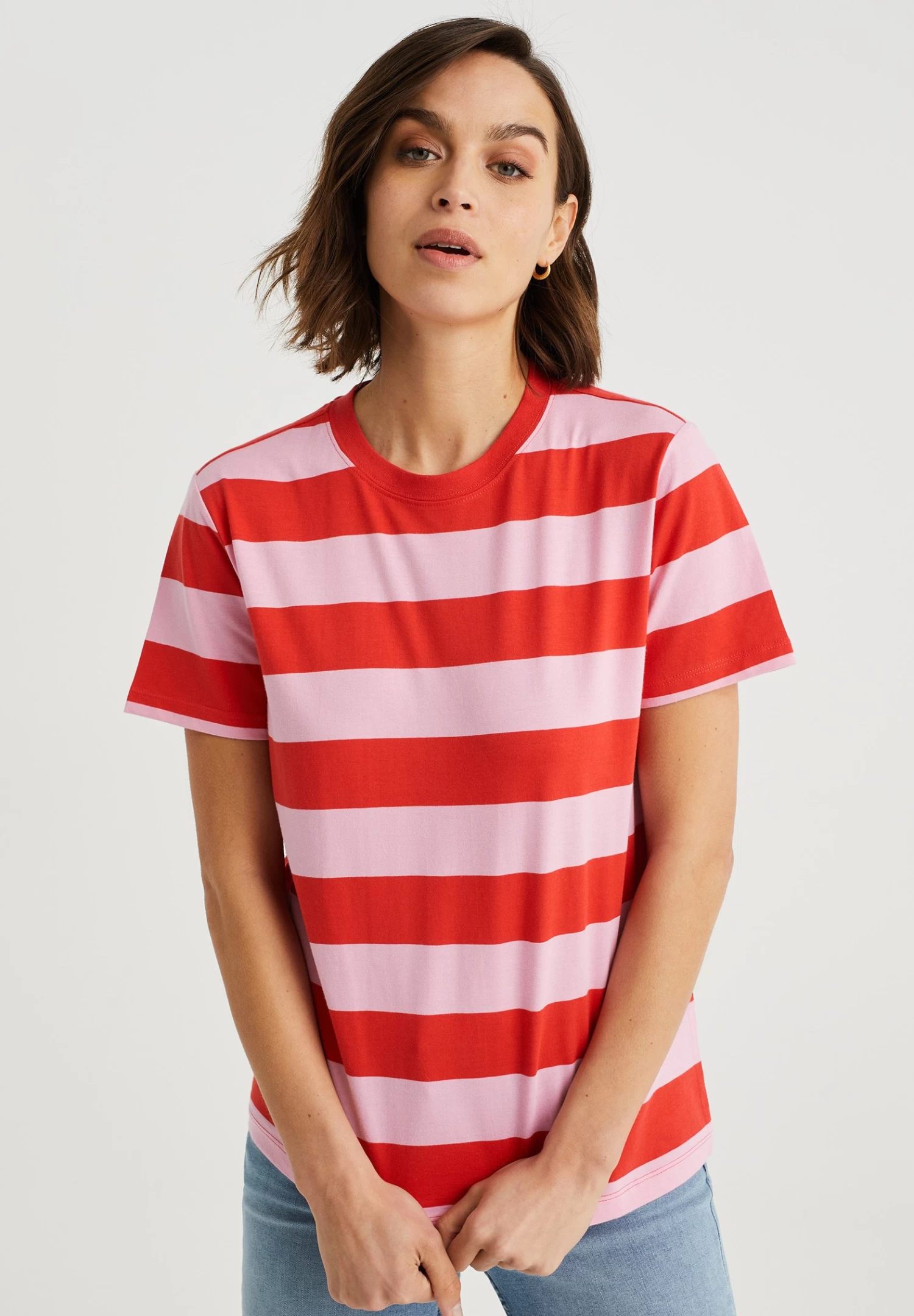 WE FASHION Met Dessin - T-Shirt Print - Red