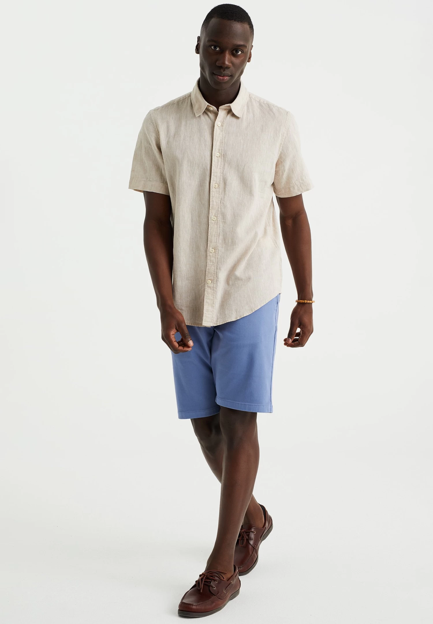 WE FASHION Regular Fit - Overhemd - Beige - Afbeelding 2