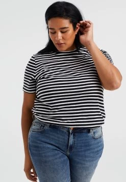 WE FASHION Curve - T-Shirt Print - Black