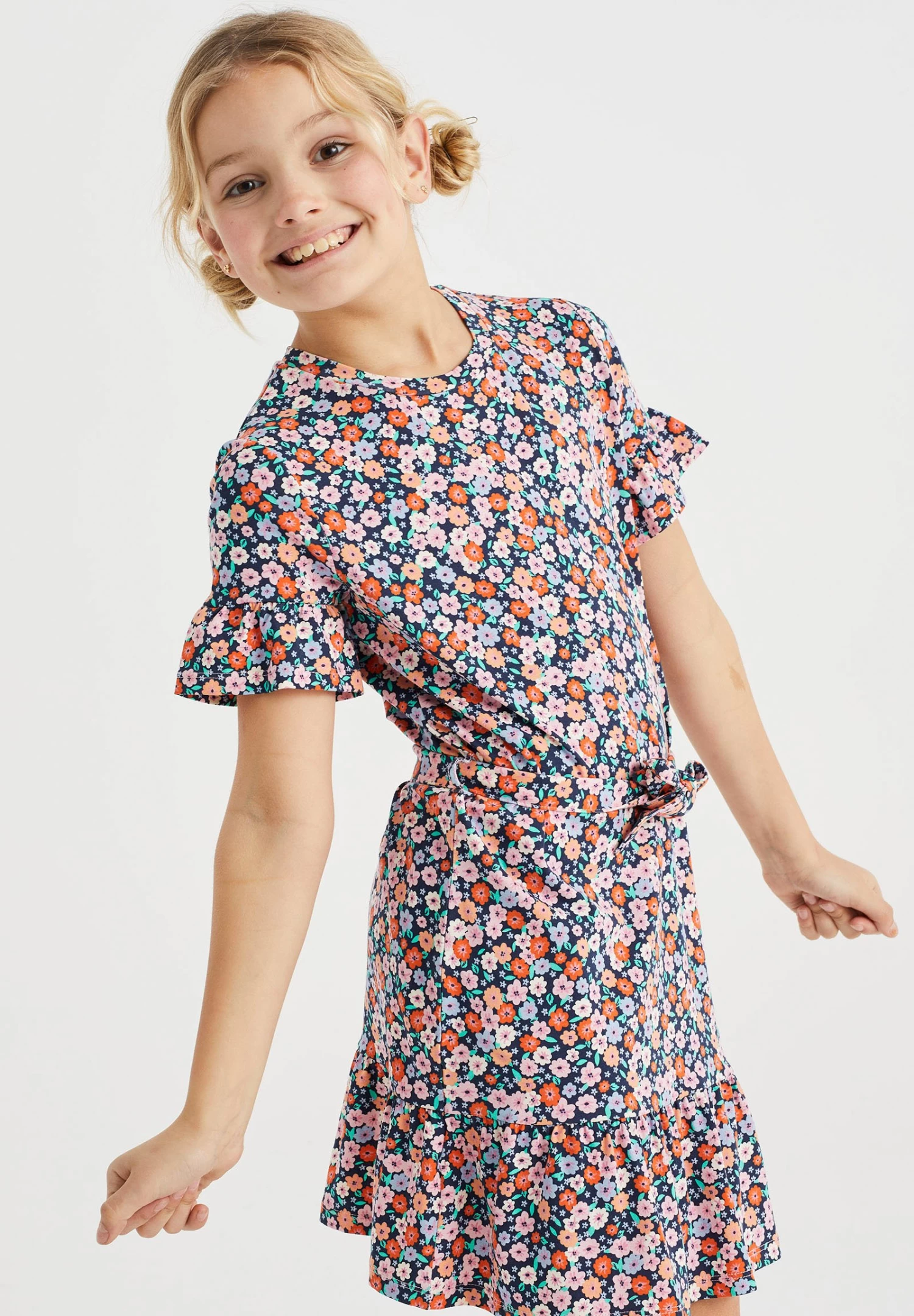 WE FASHION Met Dessin - Jurk - Multi Coloured - Afbeelding 3