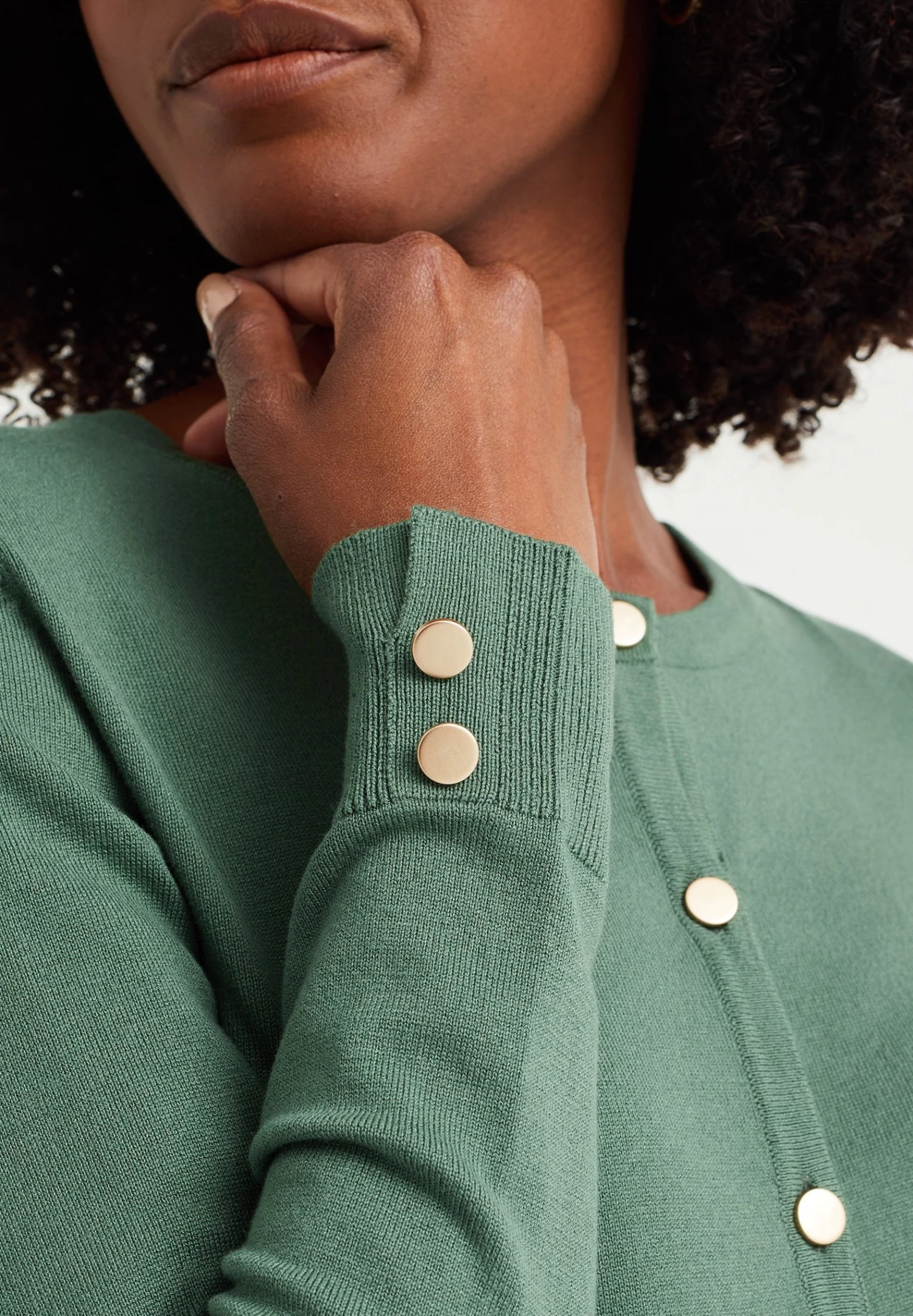 WE FASHION Vest - Green - Afbeelding 4