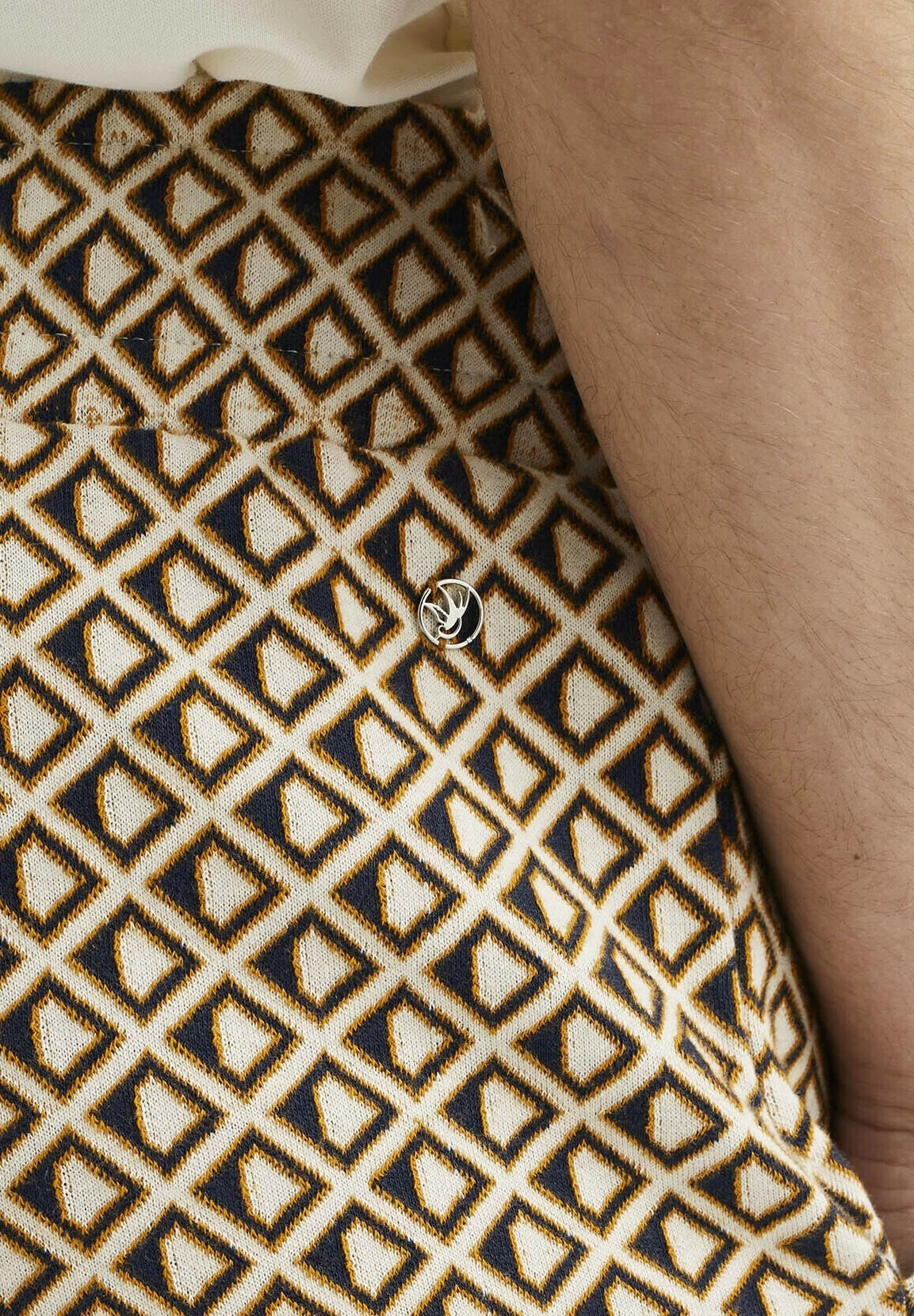 WE FASHION Met Dessin - Trainingsbroek - Beige Black - Afbeelding 4