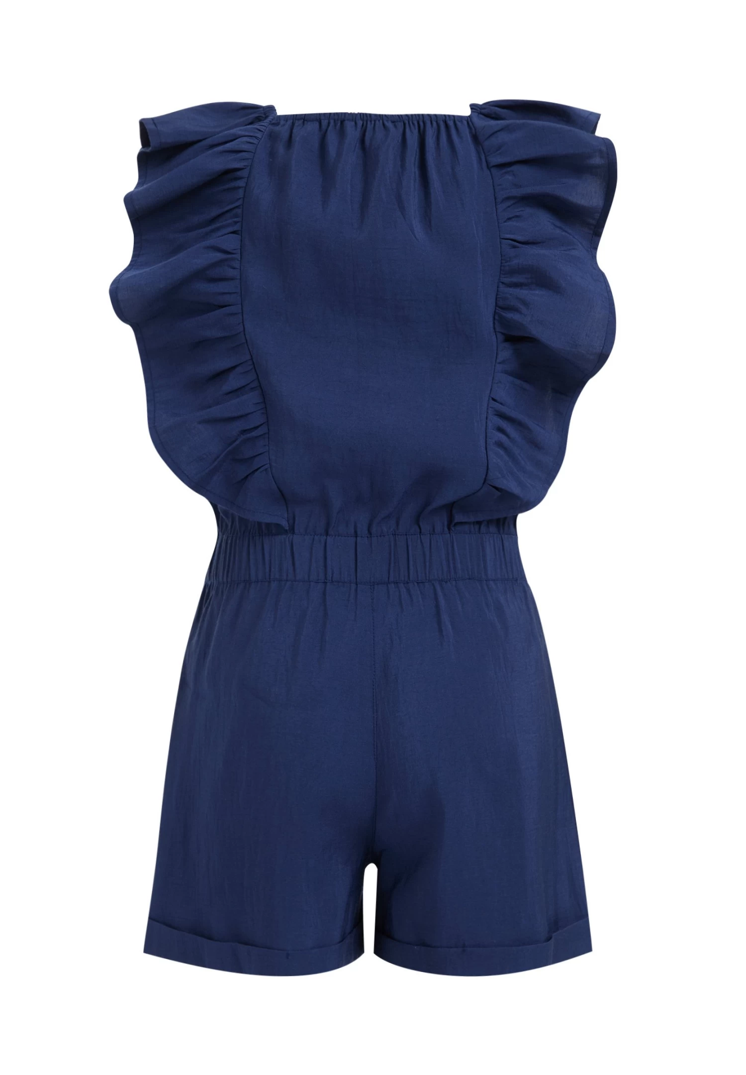WE FASHION Met Ruches - Jumpsuit - Blue - Afbeelding 2