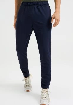 WE FASHION Tapered Fit- Trainingsbroek - Blue