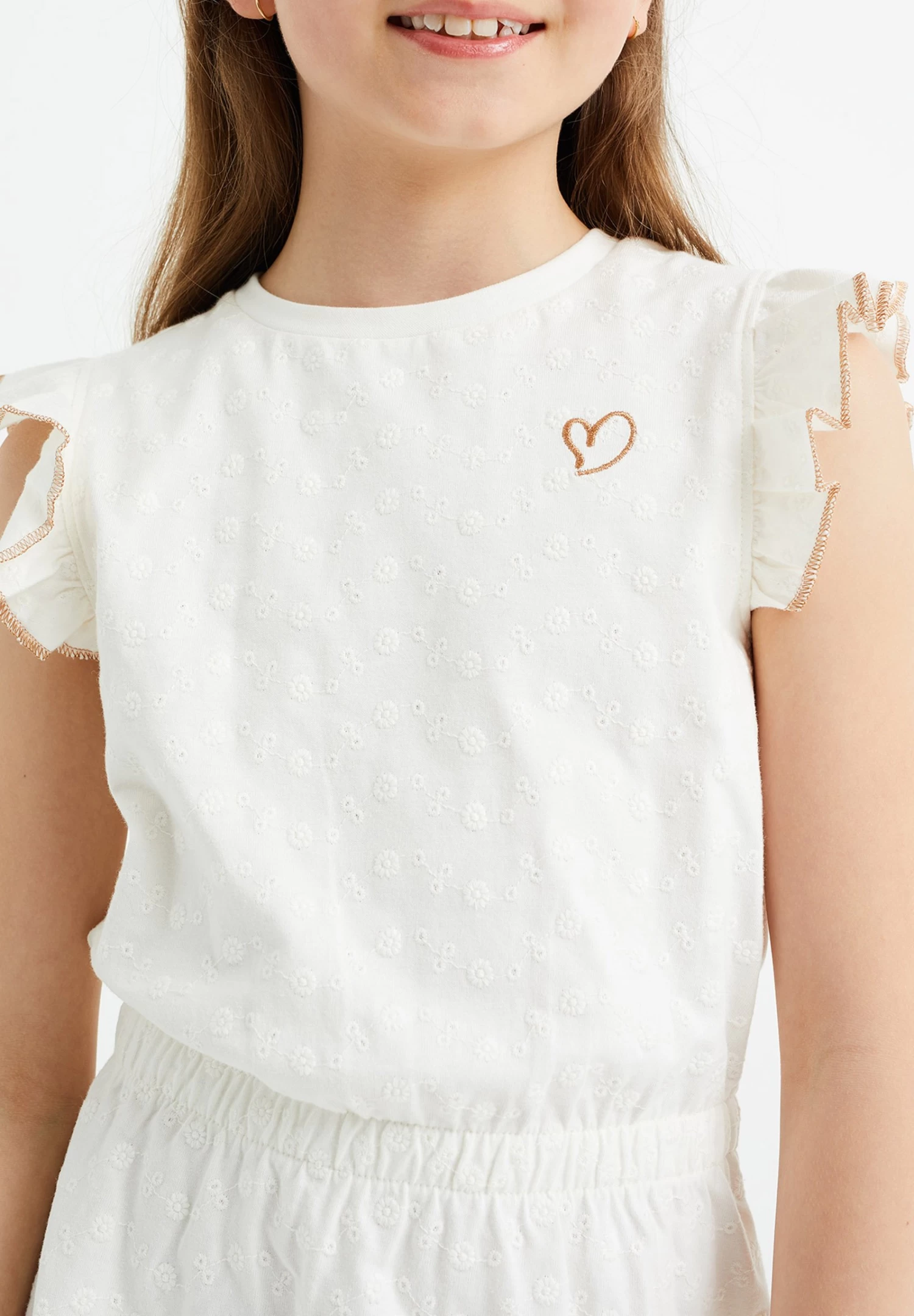 WE FASHION Met Broderie Anglaise - Jurk - White - Afbeelding 2