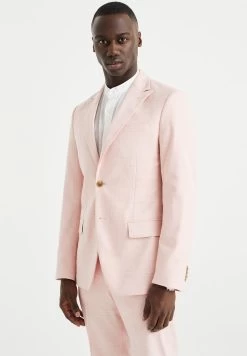 WE FASHION Met Dessin - Blazer - Pink