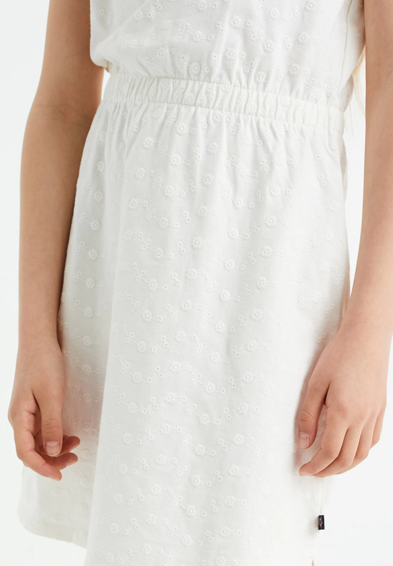 WE FASHION Met Broderie Anglaise - Jurk - White - Afbeelding 3