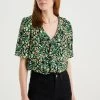 WE FASHION Ruches - Overhemdblouse - Black