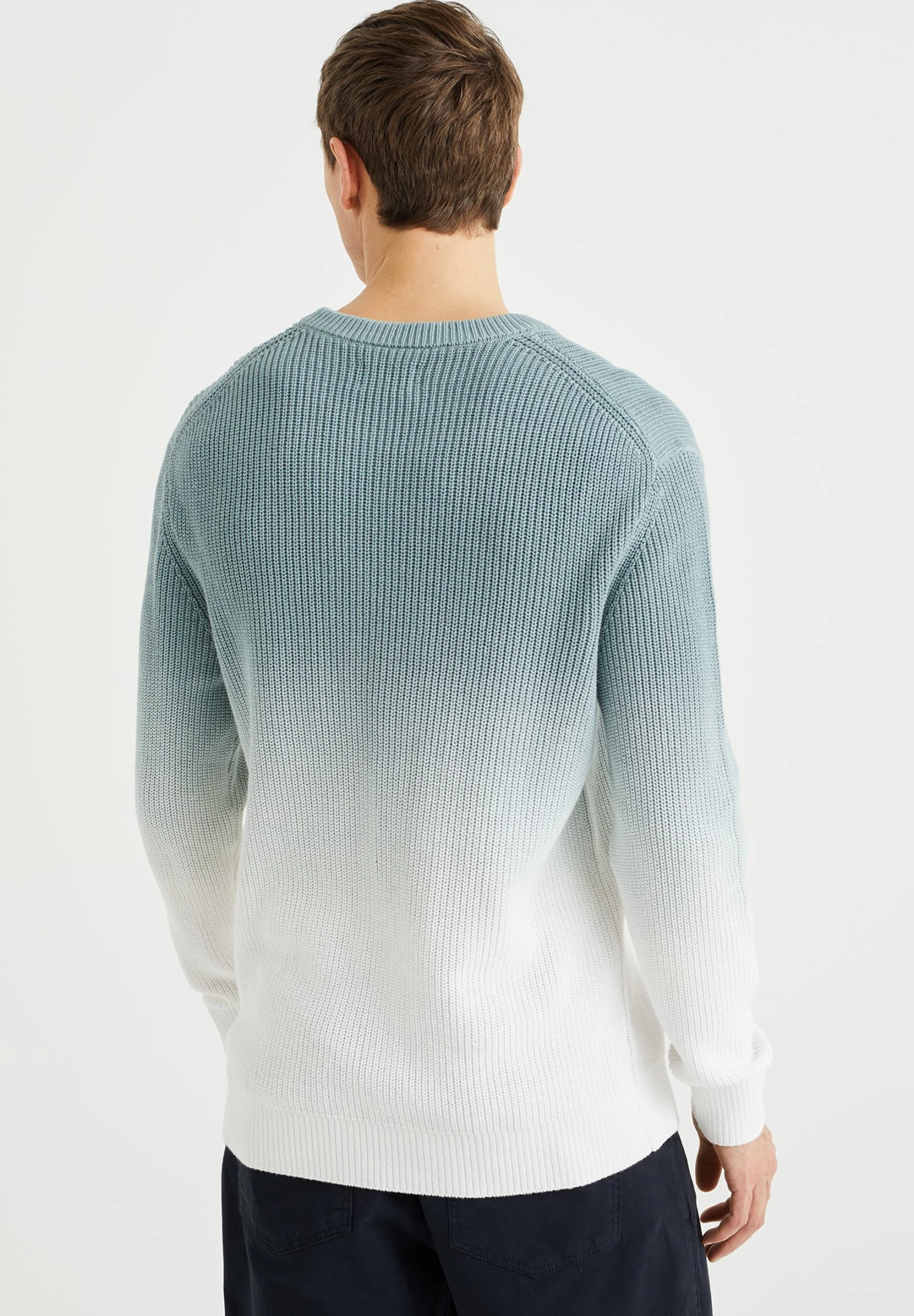 WE FASHION Dip-Dye - Trui - White - Afbeelding 3