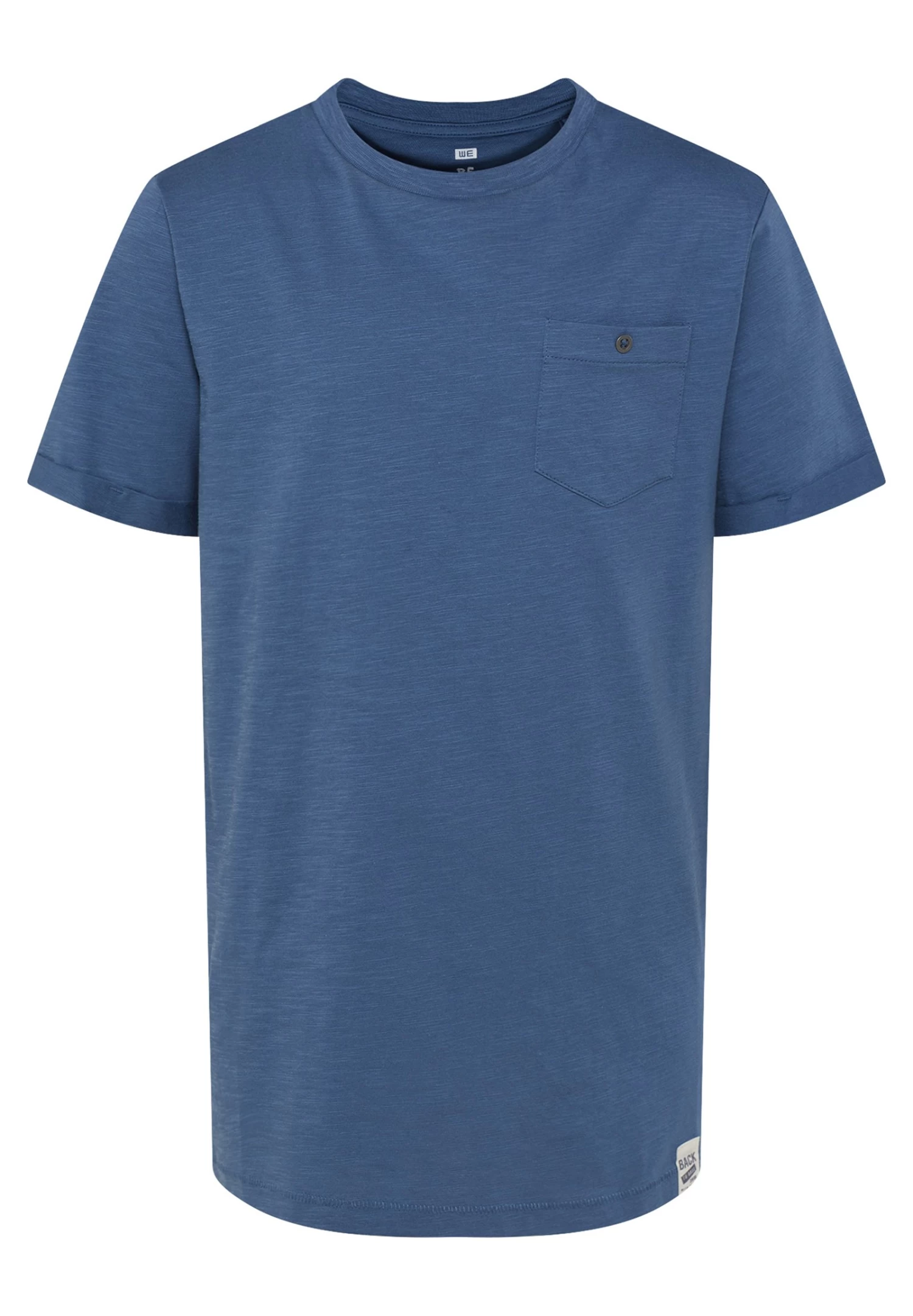 WE FASHION T-Shirt Basic - Greyish Blue - Afbeelding 3