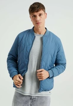 WE FASHION Gewatteerde - Bomberjacks - Blue