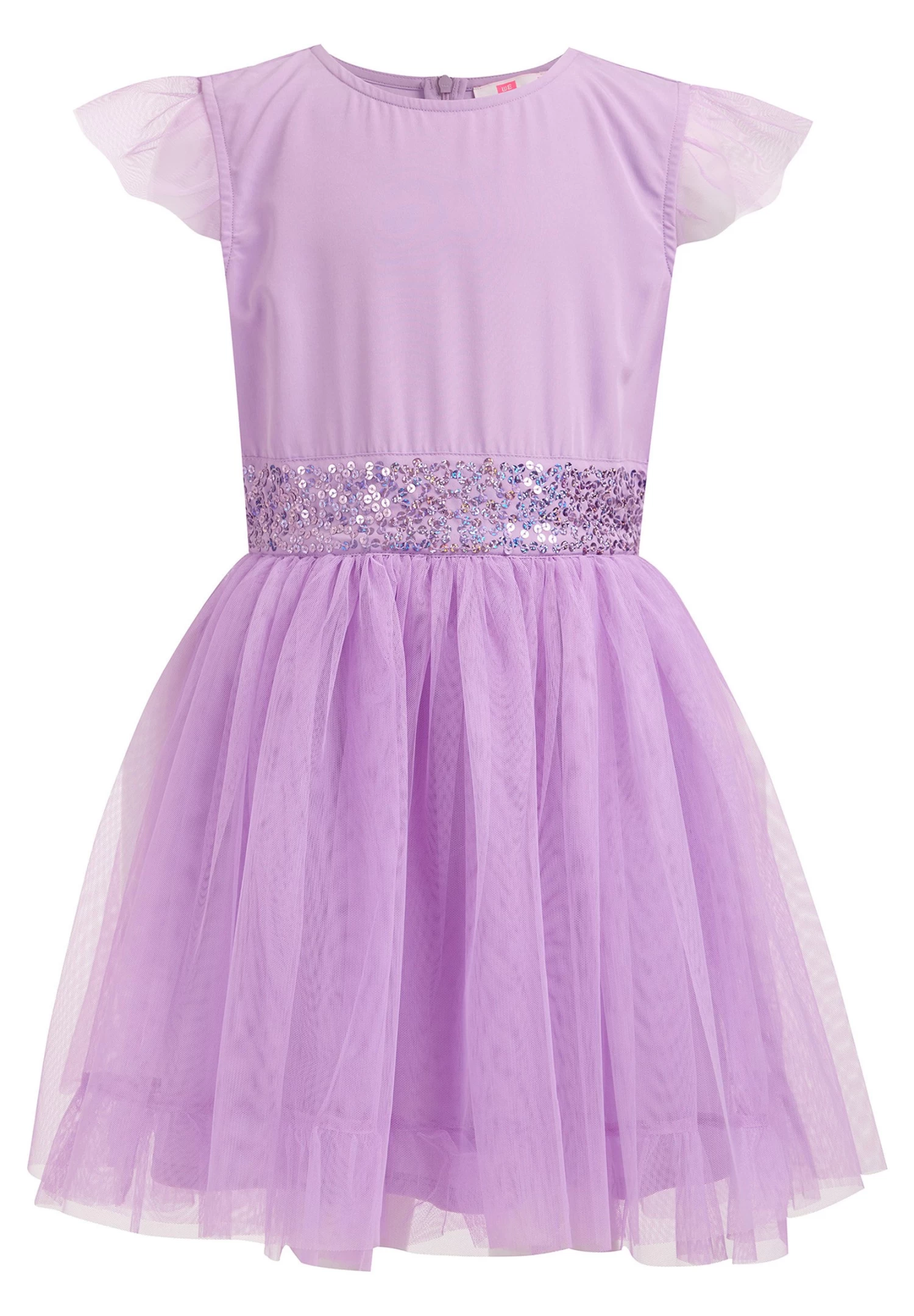 WE FASHION Met Pailletten - Cocktailjurk - Violet - Afbeelding 4