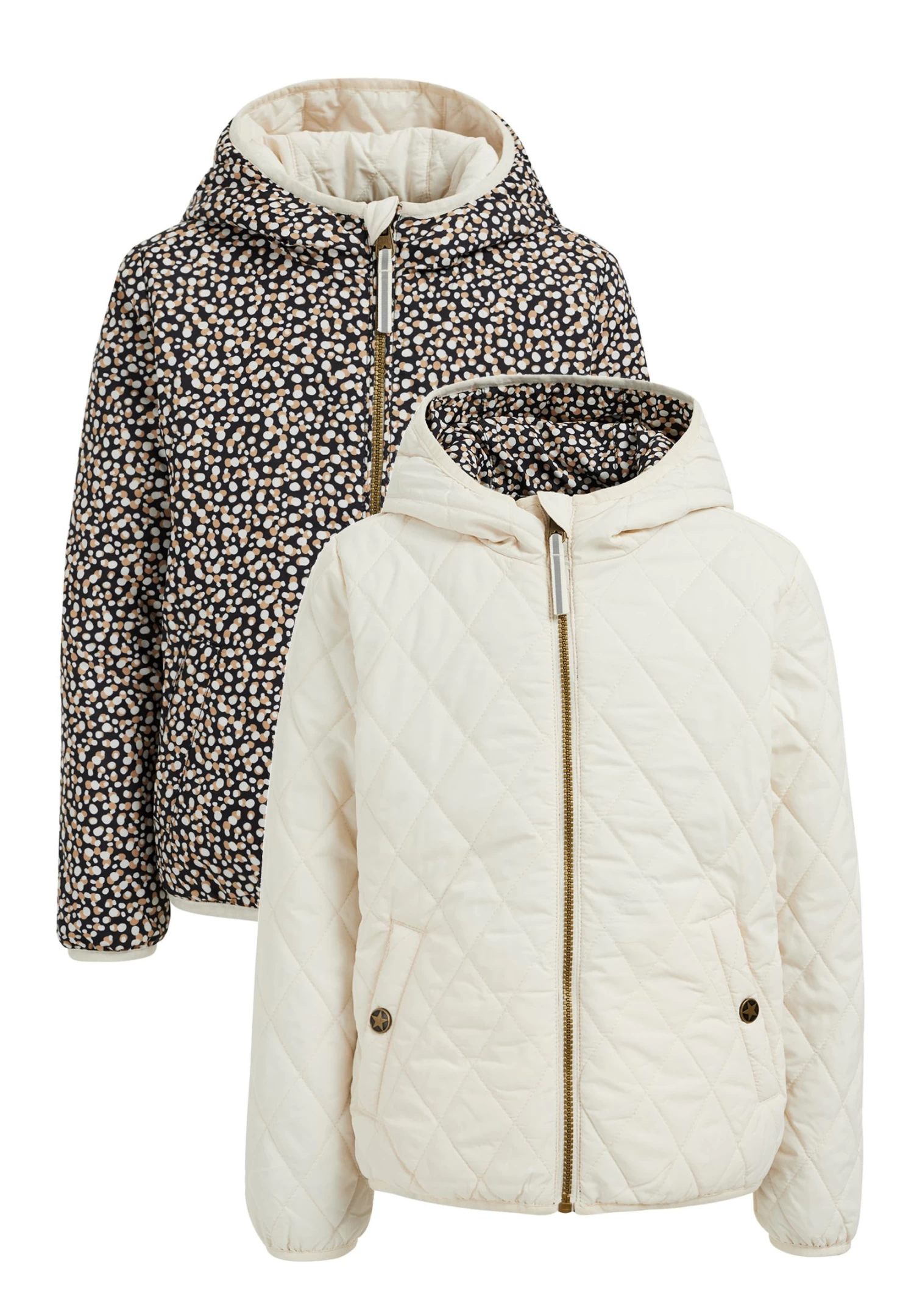 WE FASHION Reversible - Lichte Jas - White - Afbeelding 5