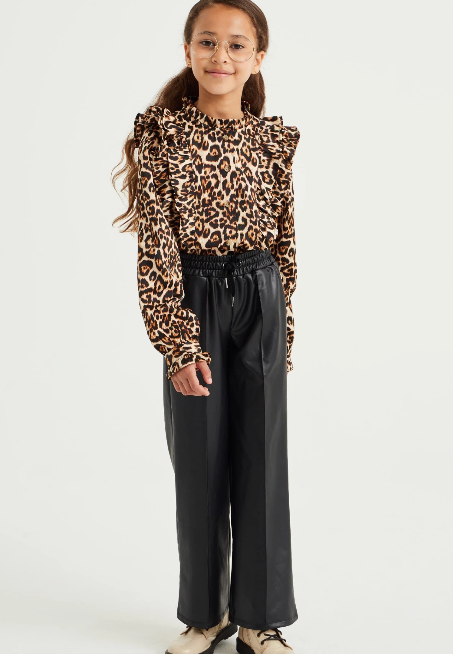 WE FASHION Overhemdblouse - Brown