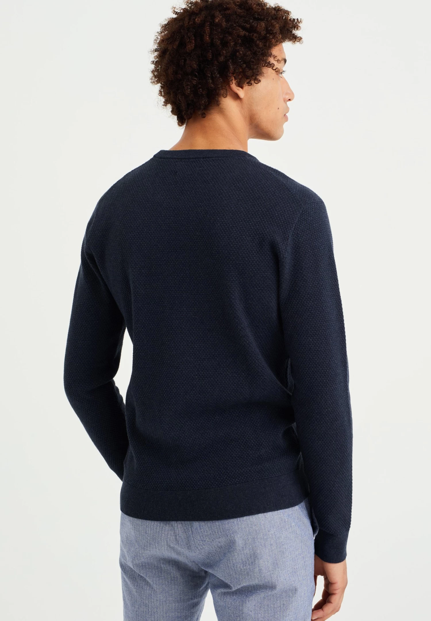 WE FASHION Met Structuur - Trui - Blue - Afbeelding 3