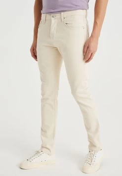 WE FASHION Met Stretch - Slim Fit Jeans - White