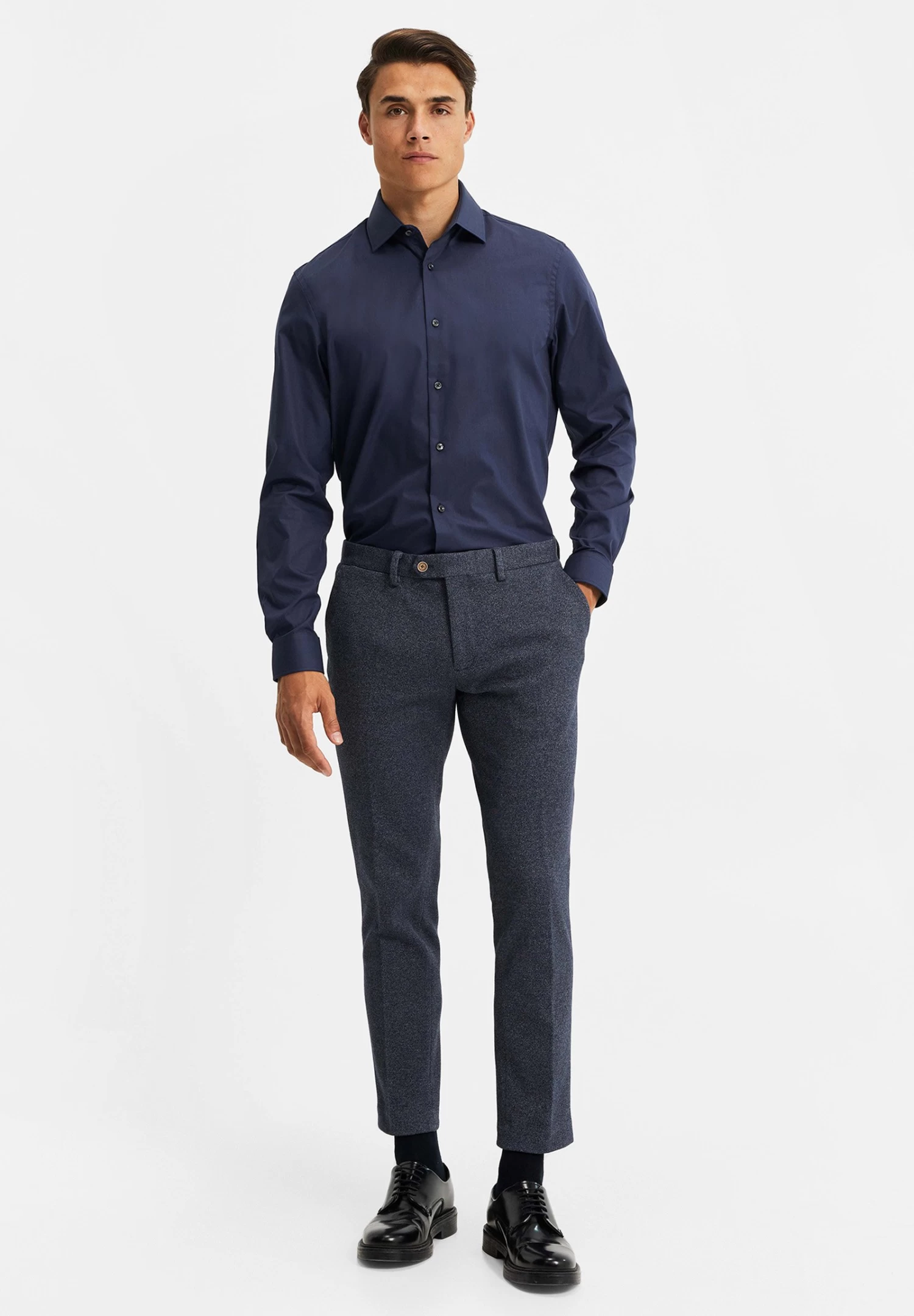 WE FASHION Overhemd - Dark Blue - Afbeelding 2