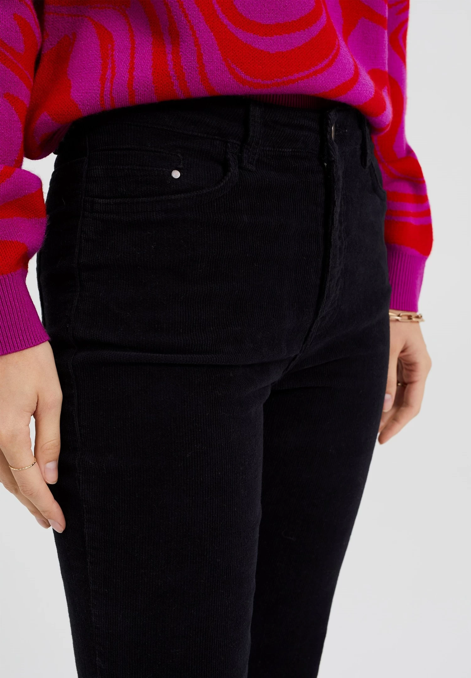 WE FASHION Broek - Black - Afbeelding 4