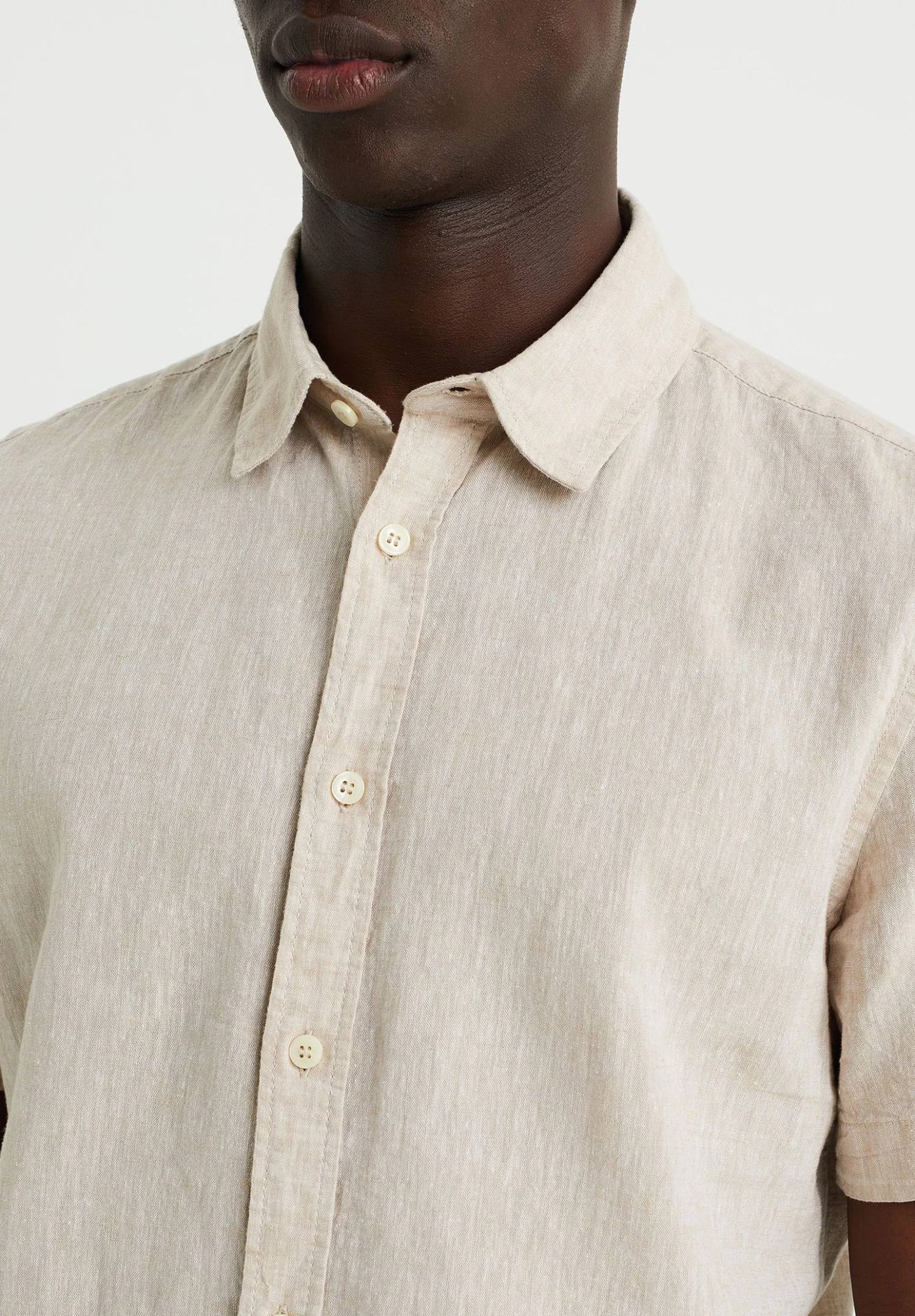 WE FASHION Regular Fit - Overhemd - Beige - Afbeelding 4