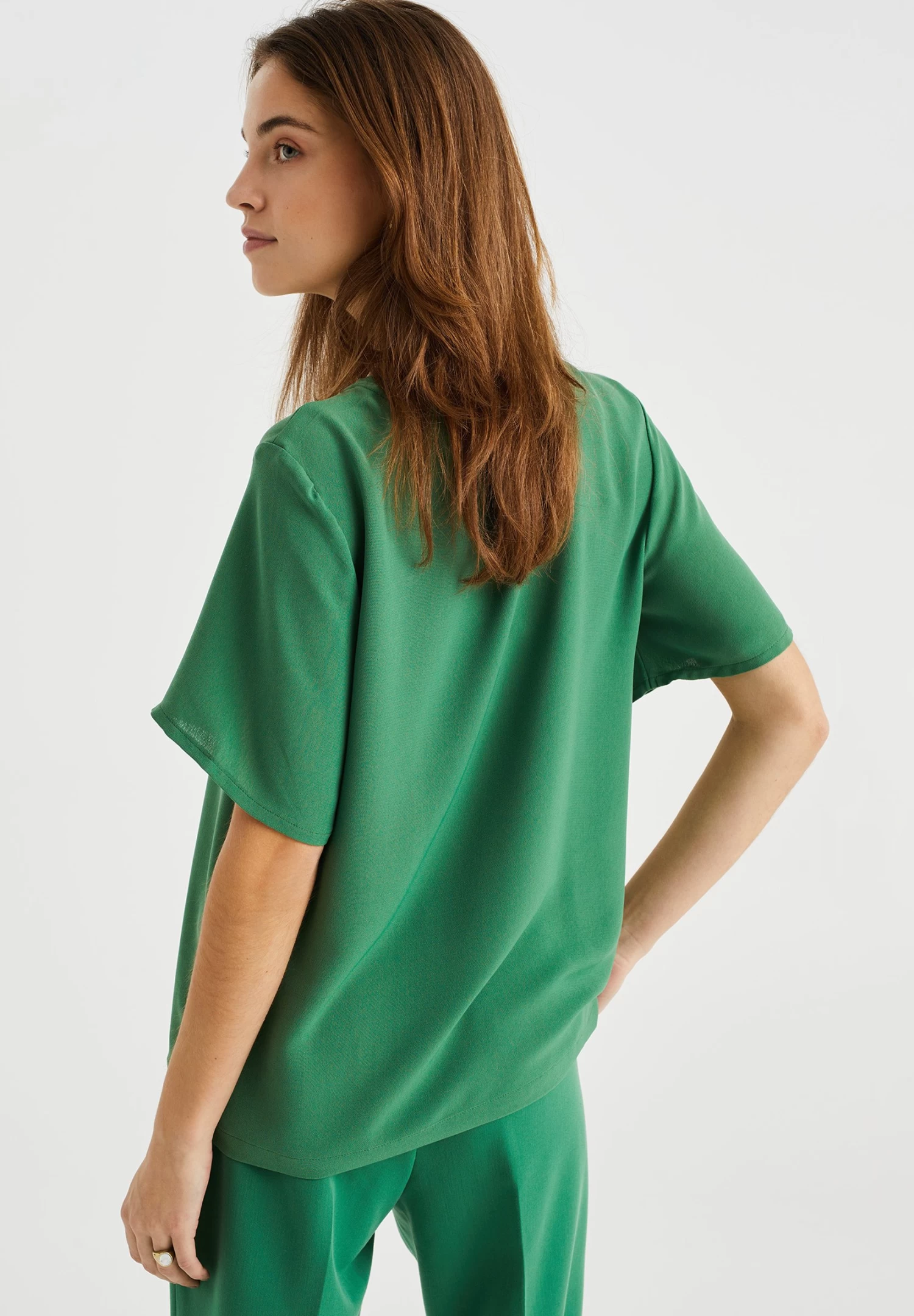 WE FASHION Blouse - Green - Afbeelding 3