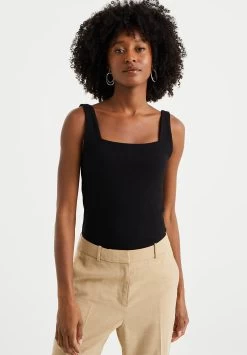 WE FASHION Singlet Van - Top - Black