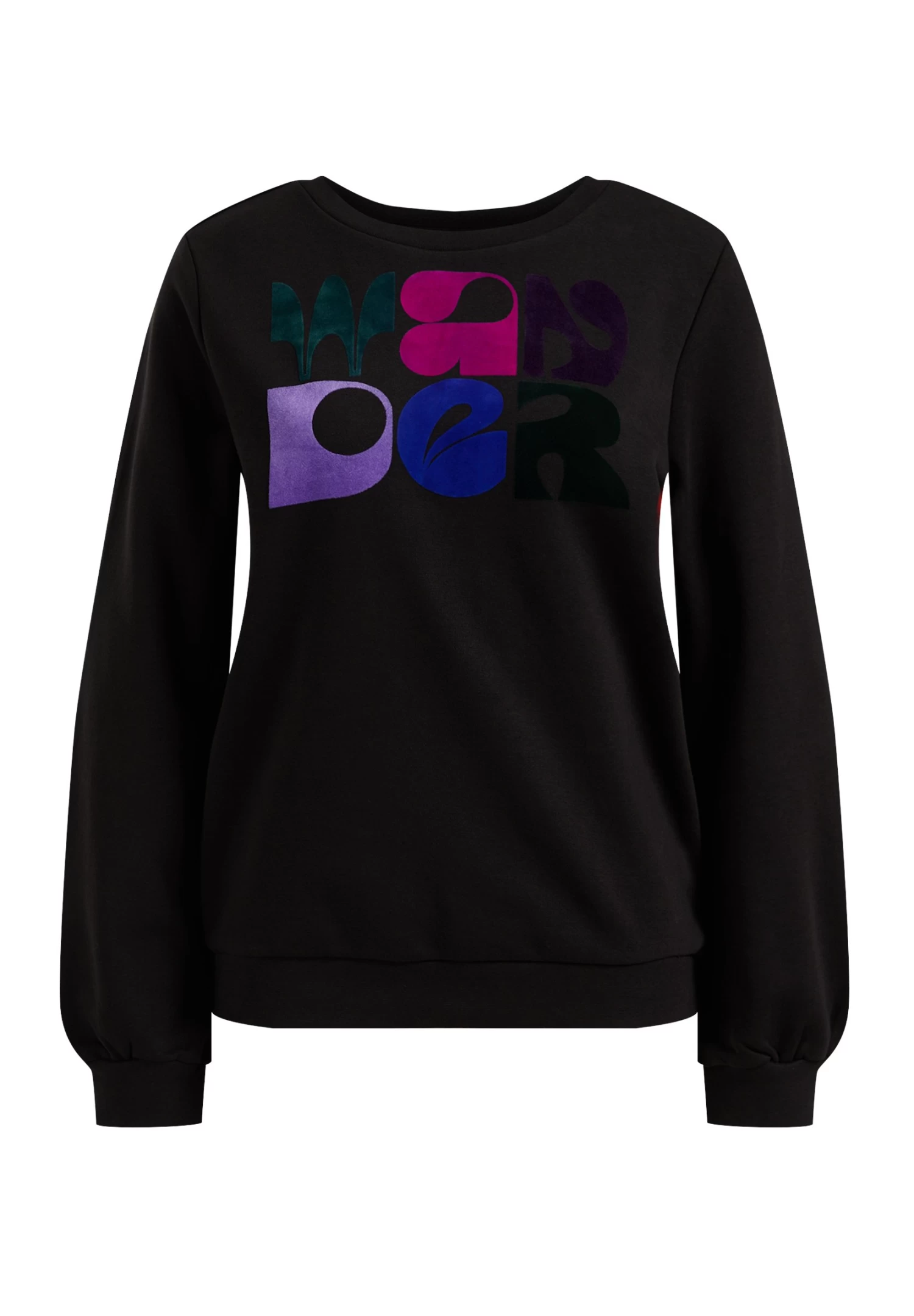 WE FASHION Print - Sweater - Black - Afbeelding 5