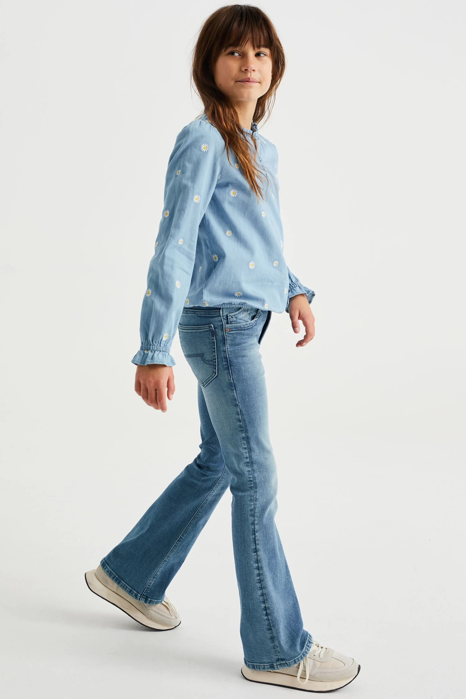 WE FASHION Met Embroideries - Blouse - Blue - Afbeelding 2