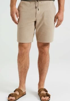 WE FASHION Regular Fit - Shorts - Beige