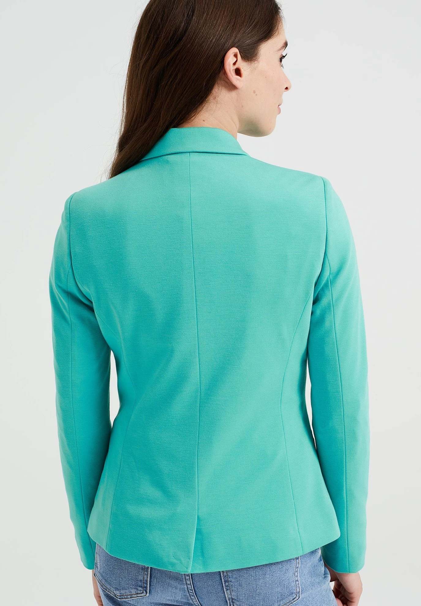 WE FASHION Getailleerde Stretch - Blazer - Green - Afbeelding 3