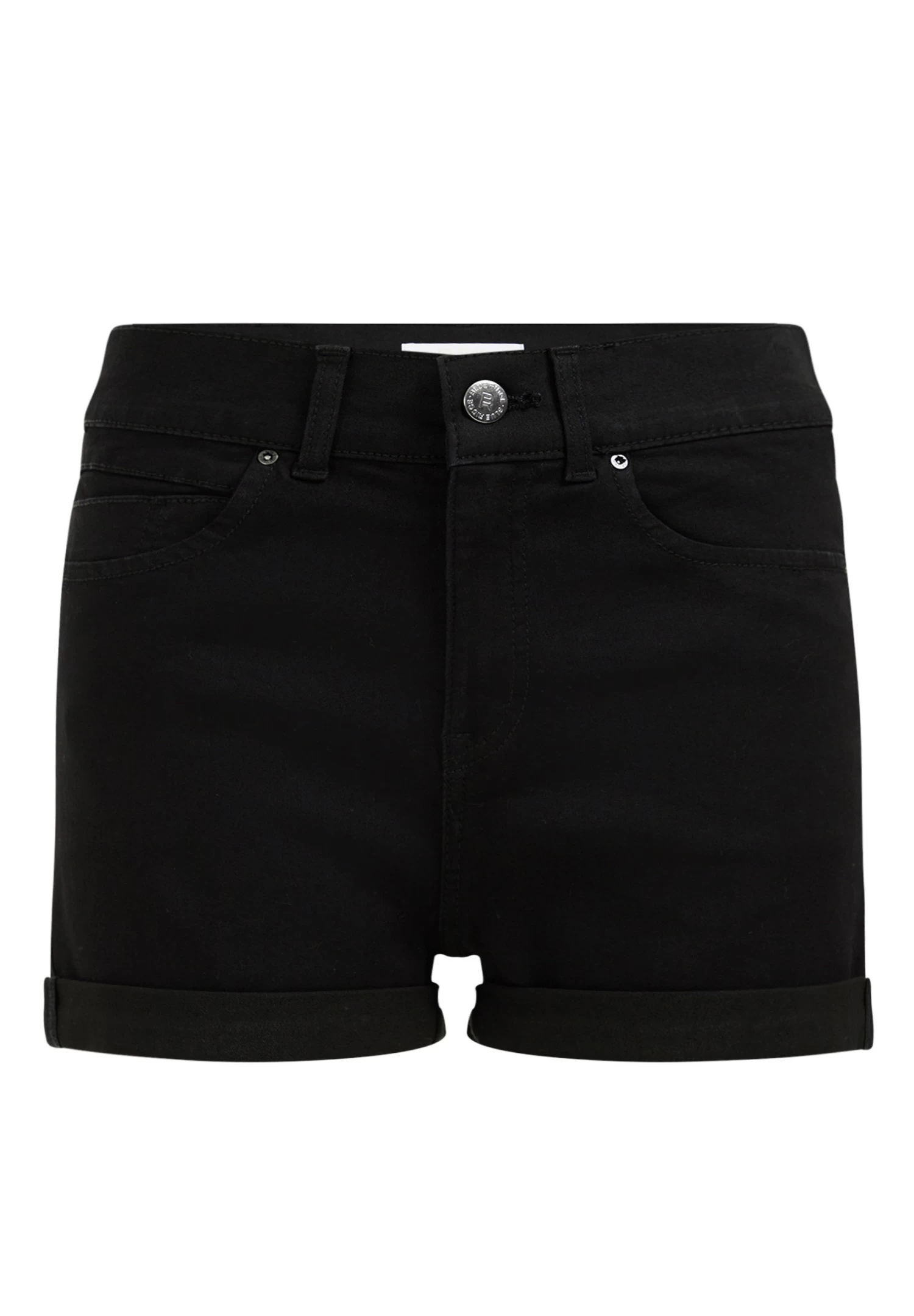 WE FASHION High Rise Met Comfort StretchCurv - Jeansshort - Black - Afbeelding 5