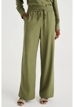 WE FASHION Relaxed Fit Van Mix - Broek - Green