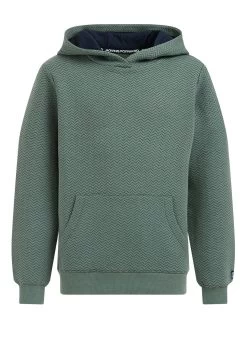 WE FASHION Met Structuur - Hoodie - Green
