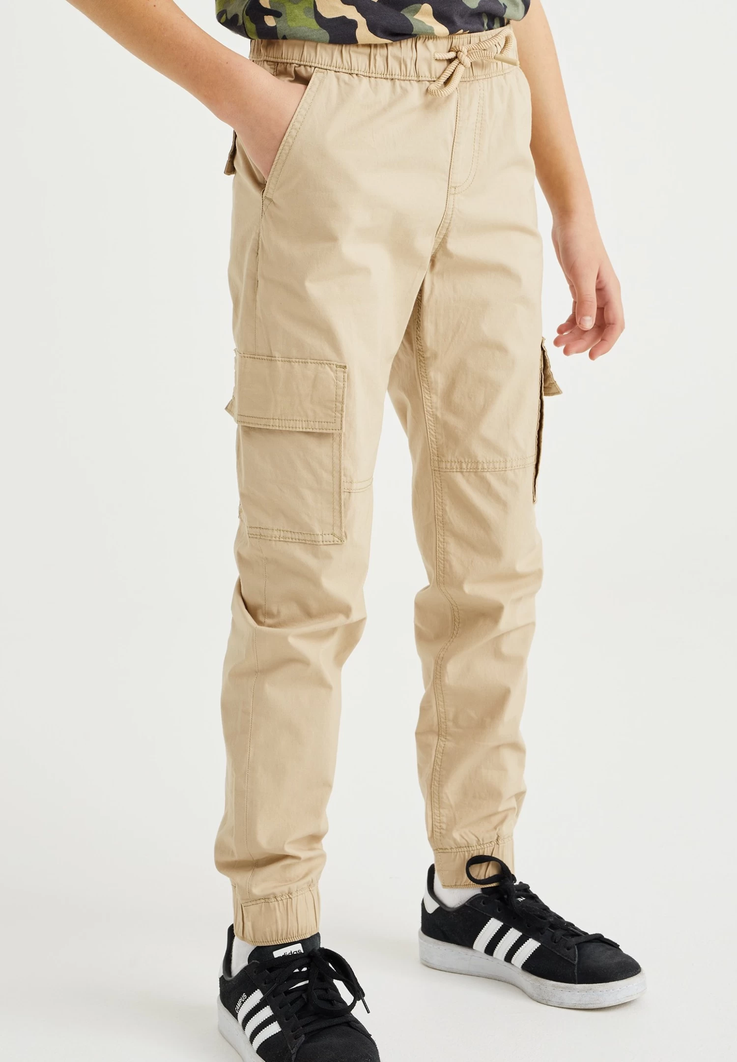 WE FASHION Cargobroek - Beige - Afbeelding 2