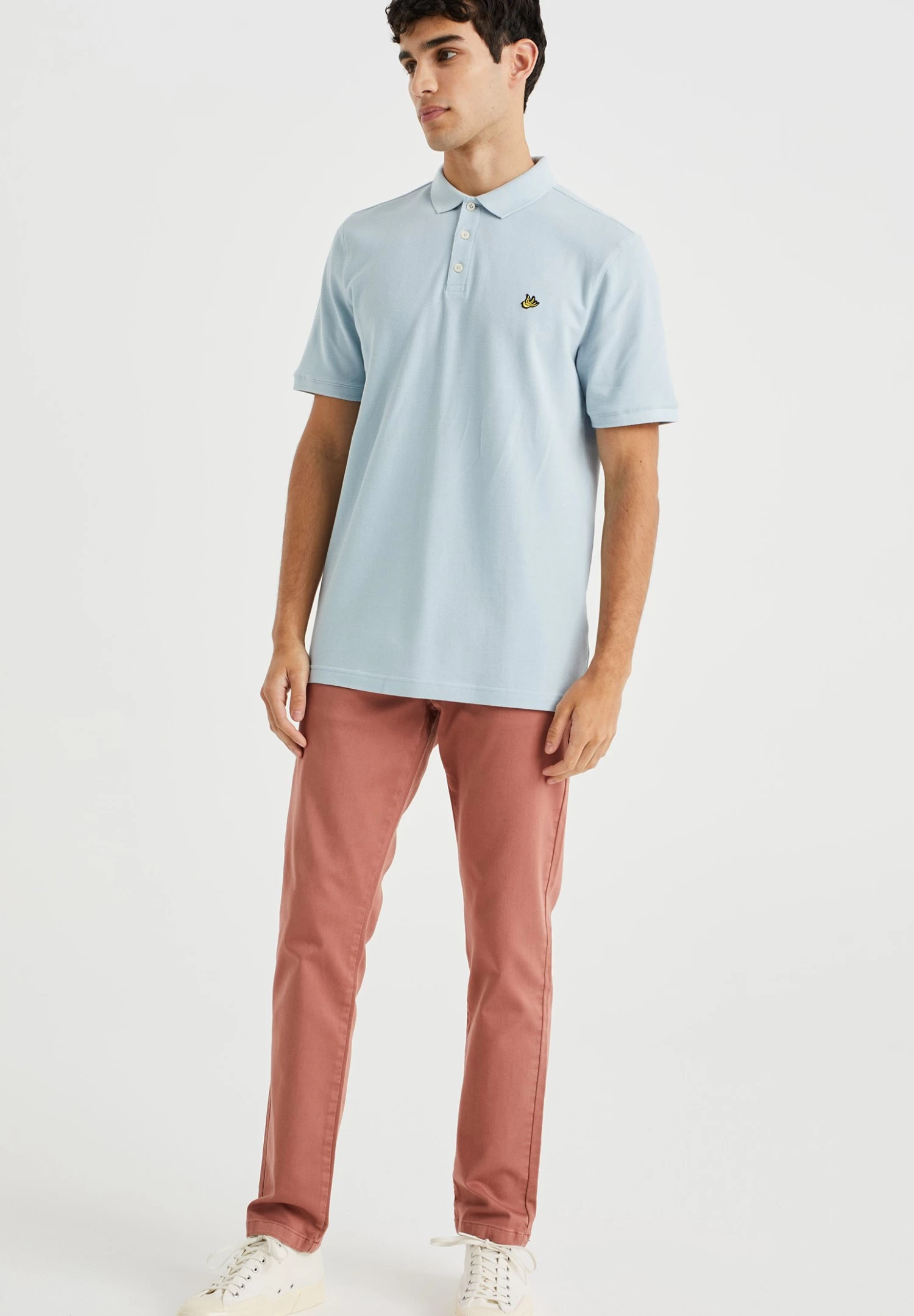WE FASHION With Structure - Poloshirt - Blue - Afbeelding 2