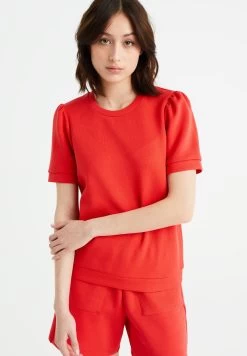 WE FASHION T-Shirt Basic - Red
